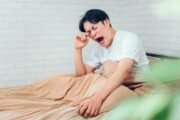 根不足の40代男性