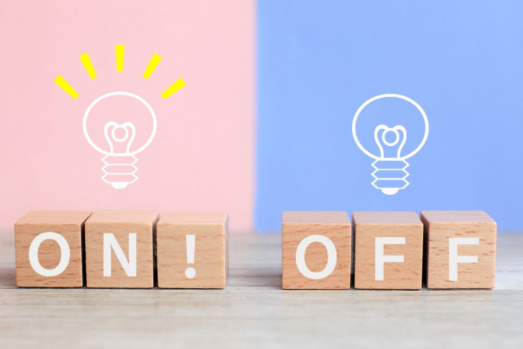 ONとOFF
