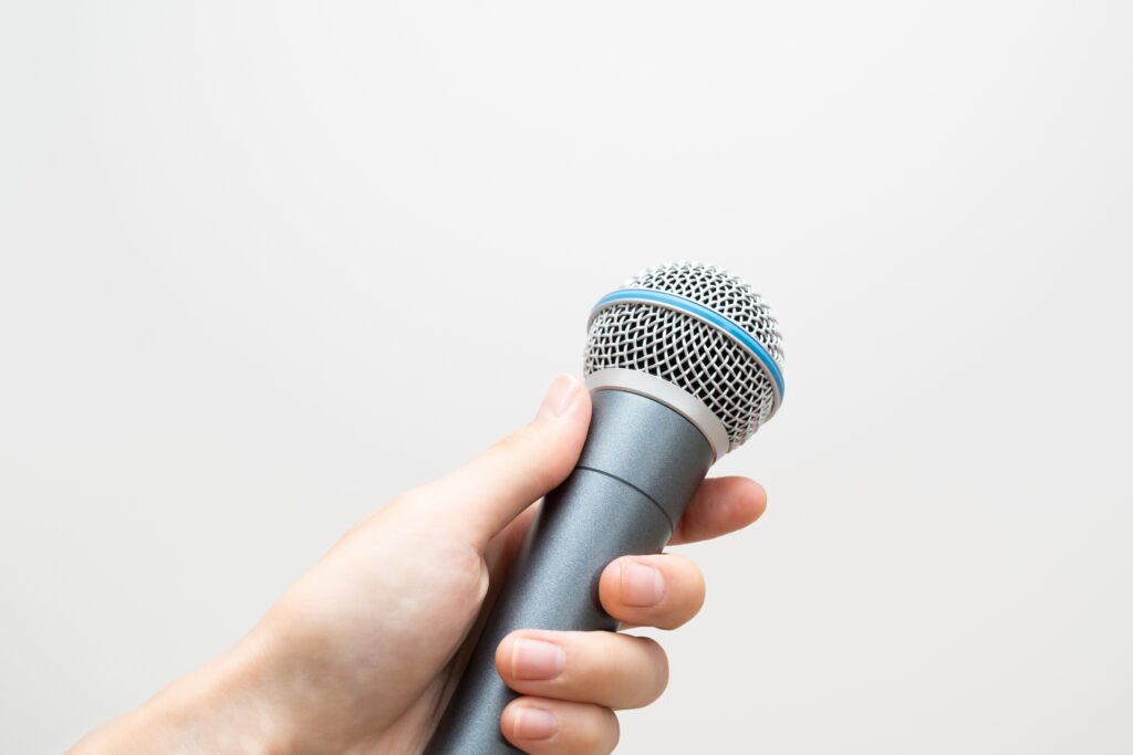 インタビューマイク