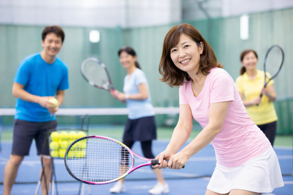 テニススクールのイメージ